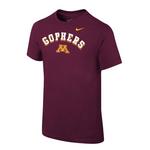 Nike Kids' Minnesota Golden Gophers Logo T-Shirt - Thumbnail 1 of 2
