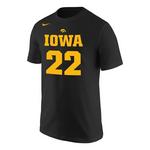 Nike Iowa Hawkeyes Caitlin Clark #22 Name and Number T-Shirt - Thumbnail 1 of 3