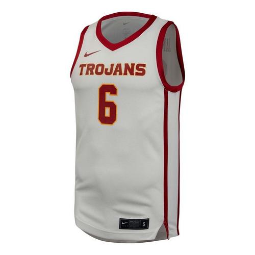 Nike USC Trojans Bronny James #6 Replica Basketball Jersey - Primary Image