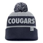 Nike BYU Cougars Peak Stripe Beanie - Thumbnail 2 of 2