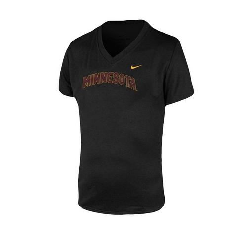 Nike Girls' Minnesota Golden Gophers Legend T-Shirt - Primary Image