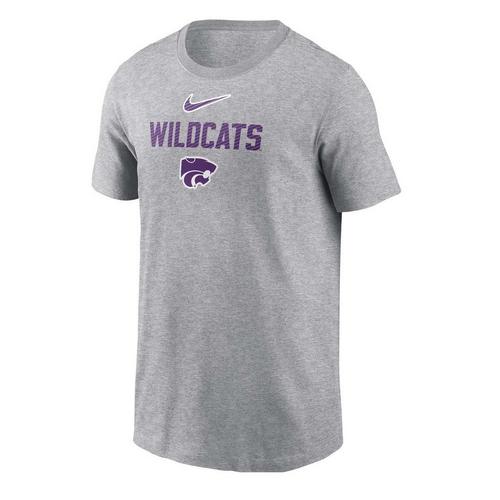 Nike Kids' Kansas State Wildcats Scripted Logo T-Shirt - Primary Image