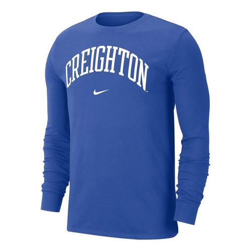Nike Creighton Bluejays DriFit Cotton Long Sleeve T-Shirt - Primary Image