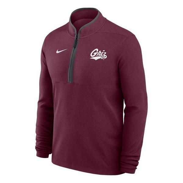Nike Montana Grizzlies DriFit Victory Long Sleeve 1/4 Zip