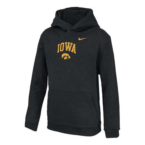 Nike Kids Iowa Hawkeyes Club Banner Hoodie - Primary Image