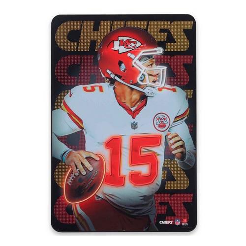 Open Road Kansas City Chiefs Patrick Mahomes Neon Star Sign - Primary Image