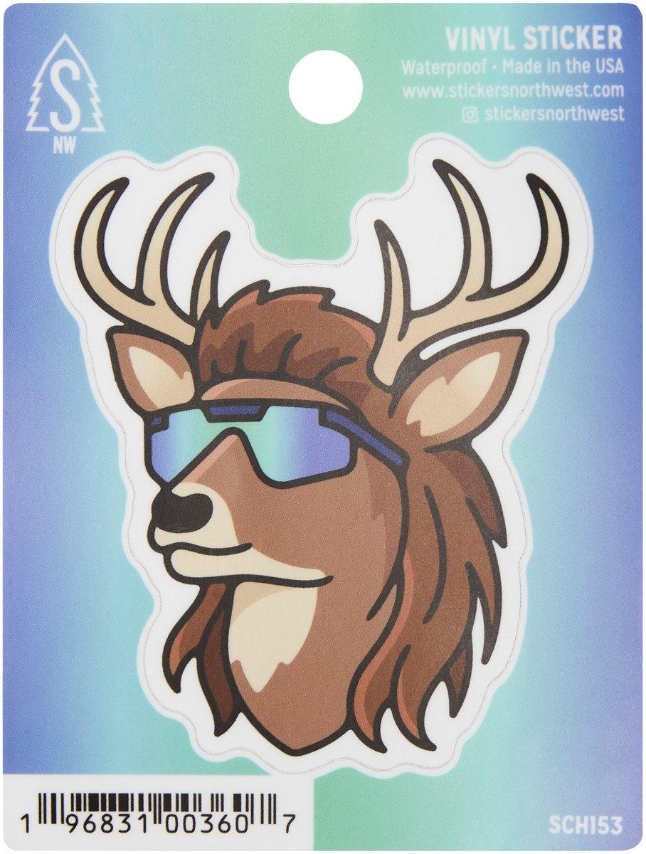 Stickers Northwest Mullet Buck Sticker Sticker