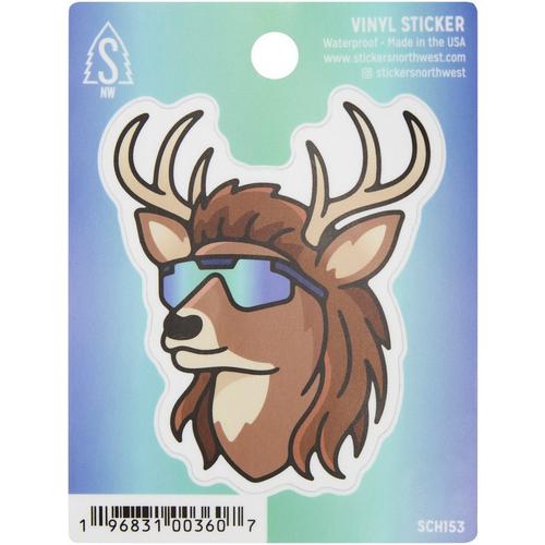 Stickers Northwest Mullet Buck Sticker Sticker - Primary Image