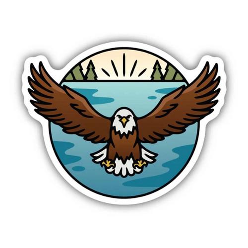 Stickers Northwest Eagle Sticker Sticker - Primary Image