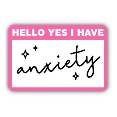 Stickers Northwest Anxiety Sticker Sticker - Primary Image