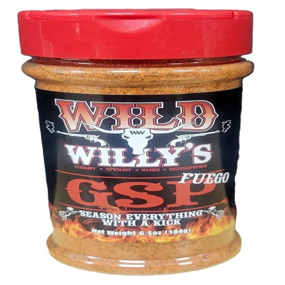 Wild Willy's GSP Fuego Rub - Wild Willy's