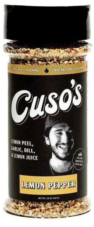 Cuso's Lemon Pepper Seasoning - Cuso Cuts
