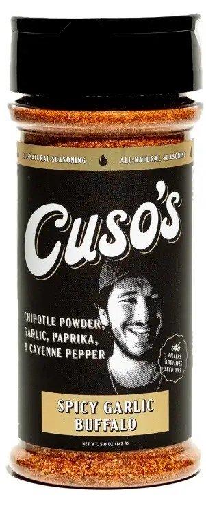 Cuso's Spicy Garlic Buffalo BBQ Rub - Cuso Cuts