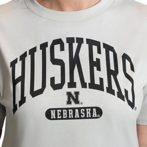 Lusso Style Women's Nebraska Cornhuskers Oversized Nadia T-Shirt - Primary Image