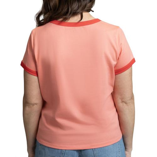 Lusso Style Women's Nebraska Cornhuskers Nora T-Shirt - Primary Image
