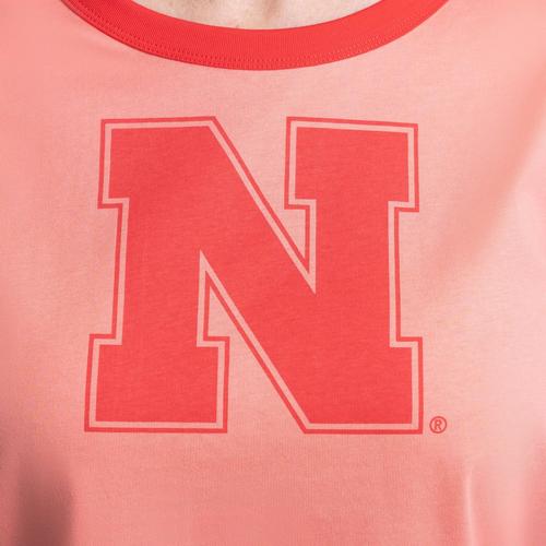 Lusso Style Women's Nebraska Cornhuskers Nora T-Shirt - Primary Image