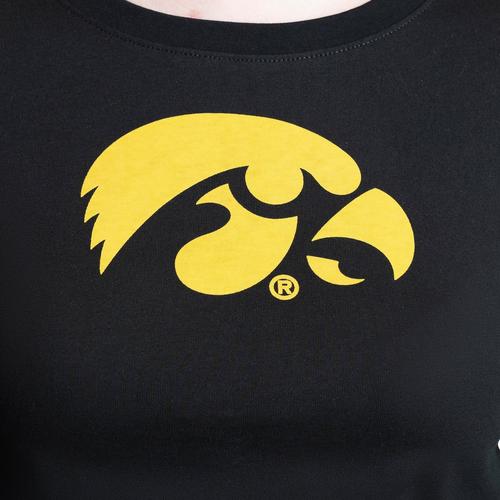 Lusso Style Women's Iowa Hawkeyes Trixie Long Sleeve T-Shirt - Primary Image