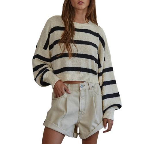Women's By Together Stripe Crop - Primary Image