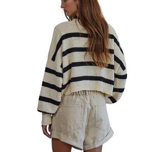 Women's By Together Stripe Crop - Primary Image