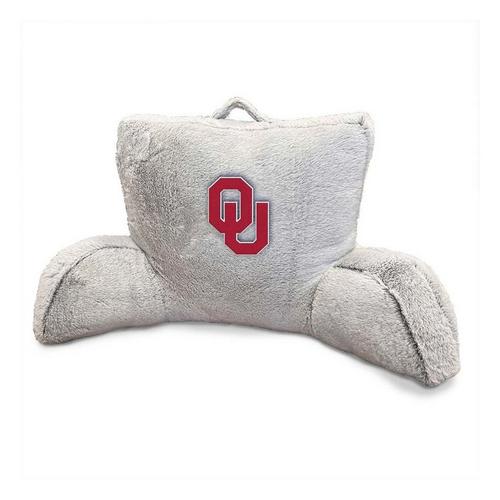 Pegasus Oklahoma Sooners Faux Fur Logo Backrest - Primary Image