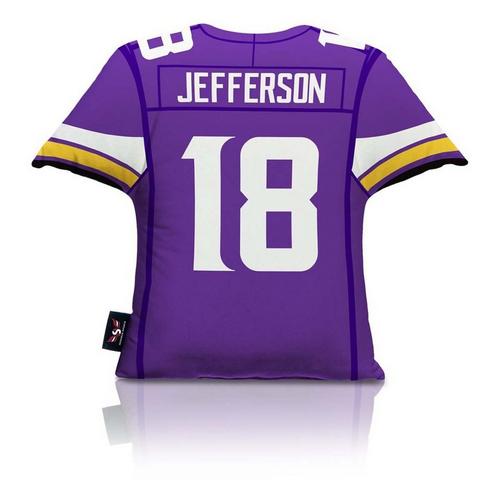 Pegasus Minnesota Vikings Justin Jefferson #18 Jersey Pillow - Primary Image