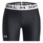 Youth Girls' Under Armour Slider Base Layer Shorts - Thumbnail 1 of 2