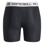 Youth Girls' Under Armour Slider Base Layer Shorts - Thumbnail 2 of 2