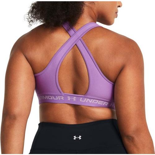 Women's Under Armour Crossback Mid Sports Bra - Primary Image