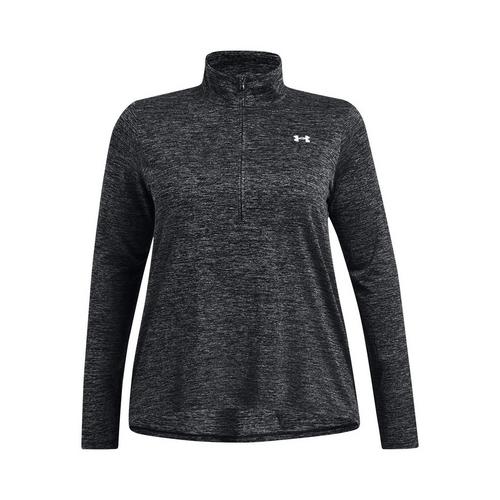 Women's Under Armour Plus Size Tech Twist Long Sleeve 1/4 Zip - Primary Image