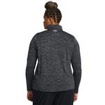 Women's Under Armour Plus Size Tech Twist Long Sleeve 1/4 Zip - Thumbnail 4 of 4