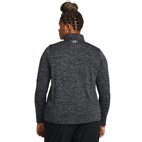 Women's Under Armour Plus Size Tech Twist Long Sleeve 1/4 Zip - Primary Image