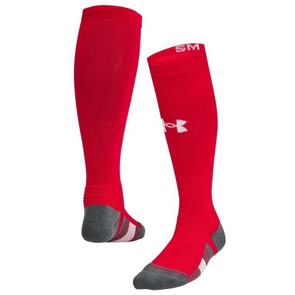 Under Armour Team Knee High Baseball Socks Youth Small Red