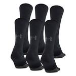 Under Armour Performance Tech 6 Pack Crew Socks - Thumbnail 9 of 11