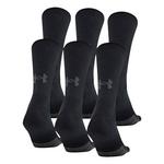 Under Armour Performance Tech 6 Pack Crew Socks - Thumbnail 10 of 11