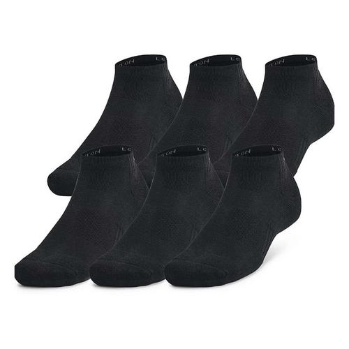 Under Armour Training Cotton Low Cut 6 Pack No Show Socks - Primary Image