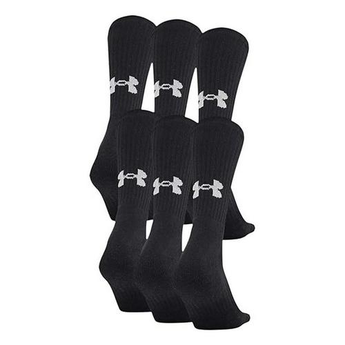 Under Armour Training Cotton 6 Pack Crew Socks - Primary Image