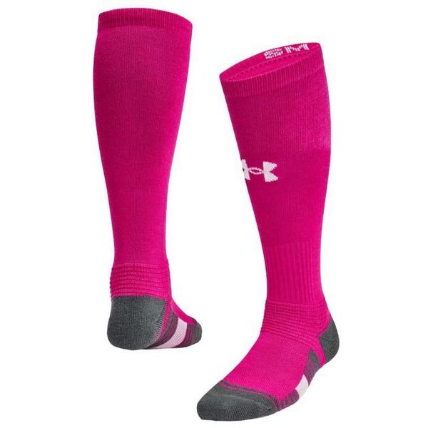 Under Armour Team Knee High Baseball Socks Youth Small Pink
