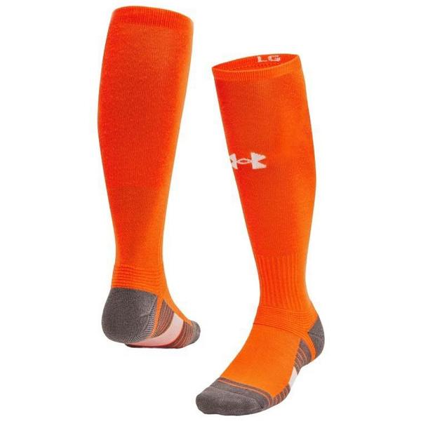 Under Armour Team Knee High Baseball Socks Medium Orange