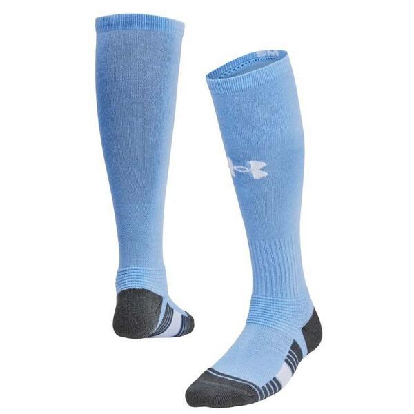Under Armour Team Knee High Baseball Socks Youth Small Light Blue