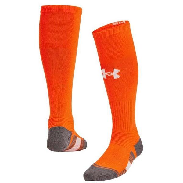 Under Armour Team Knee High Baseball Socks Youth Small Orange