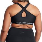 Women's Under Armour Plus Size Mid Crossback Sports Bra - Thumbnail 4 of 5
