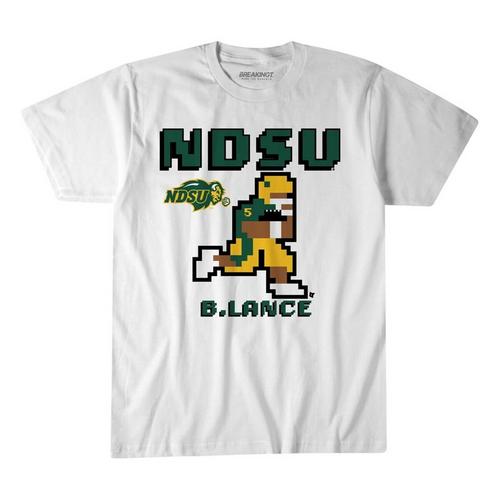 BreakingT North Dakota State Bison Bryce Lance Retro Baller T-Shirt - Primary Image