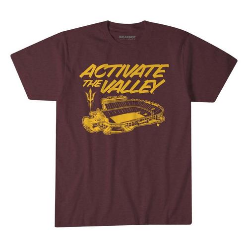BreakingT Arizona State Sun Devils Activate The Valley T-Shirt - Primary Image