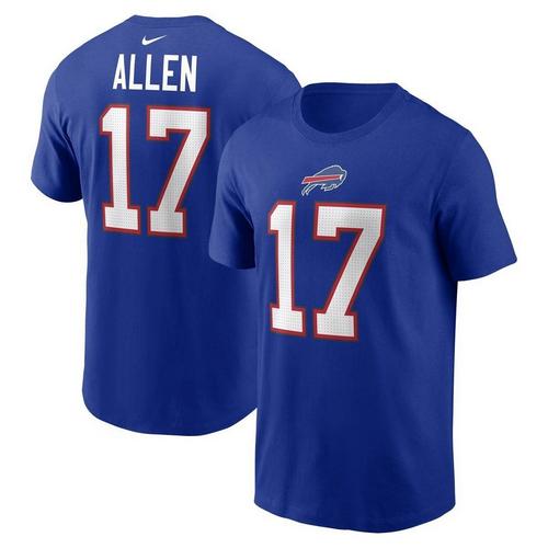 Nike Buffalo Bills Josh Allen #17 2023 Name & Number T-Shirt - Primary Image