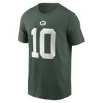 Nike Green Bay Packers Jordon Love #10 Name & Number T-Shirt - Thumbnail 2 of 2