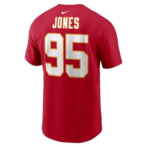 Nike Kansas City Chiefs Chris Jones #95 Name & Number T-Shirt - Primary Image