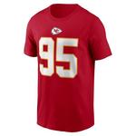 Nike Kansas City Chiefs Chris Jones #95 Name & Number T-Shirt - Thumbnail 2 of 2