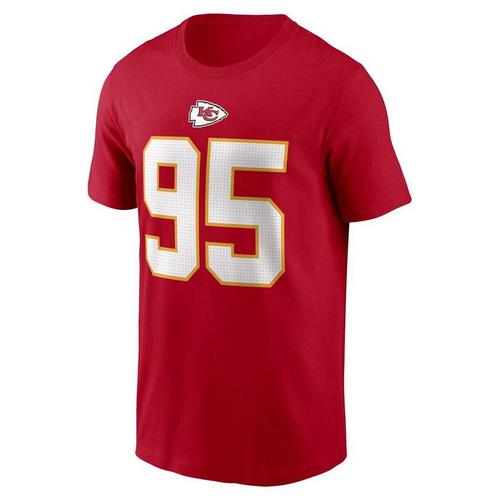 Nike Kansas City Chiefs Chris Jones #95 Name & Number T-Shirt - Primary Image