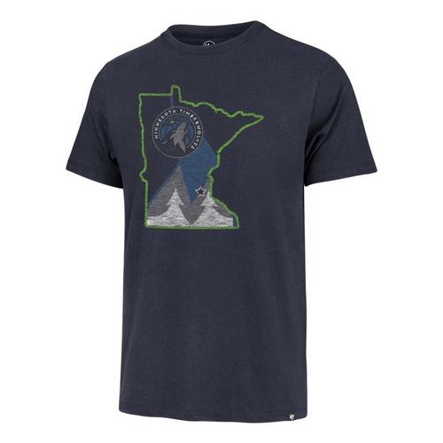 47 Brand Minnesota Timberwolves Region State T-Shirt - Primary Image