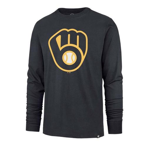 47 Brand Milwaukee Brewers Franklin Long Sleeve T-Shirt - Primary Image